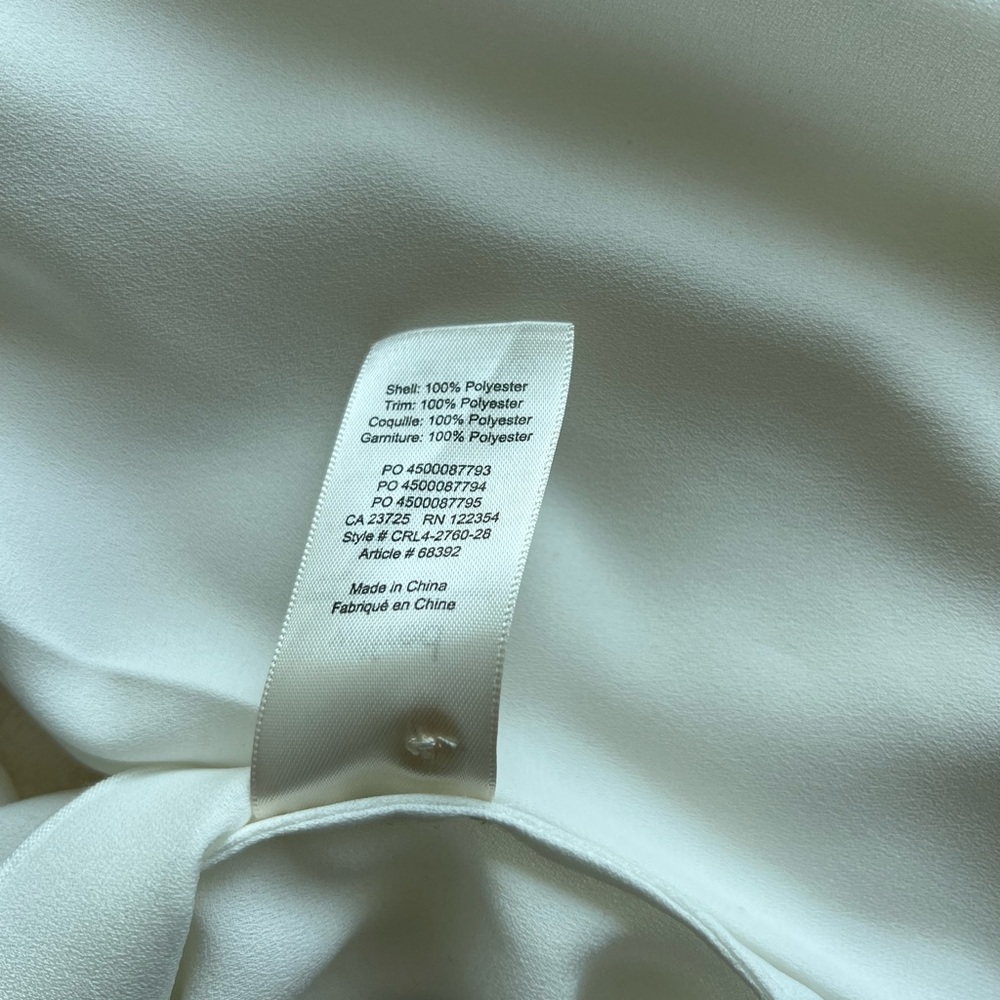 Wilfred Cream Tie-Front Blouse - Picture 7 of 7